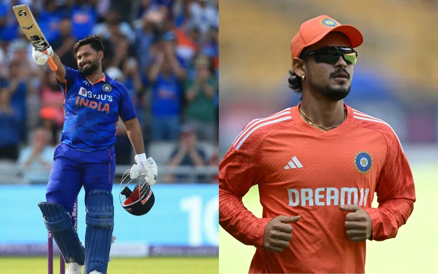 Rishabh Pant and Ishan Kishan [Source: AFP]